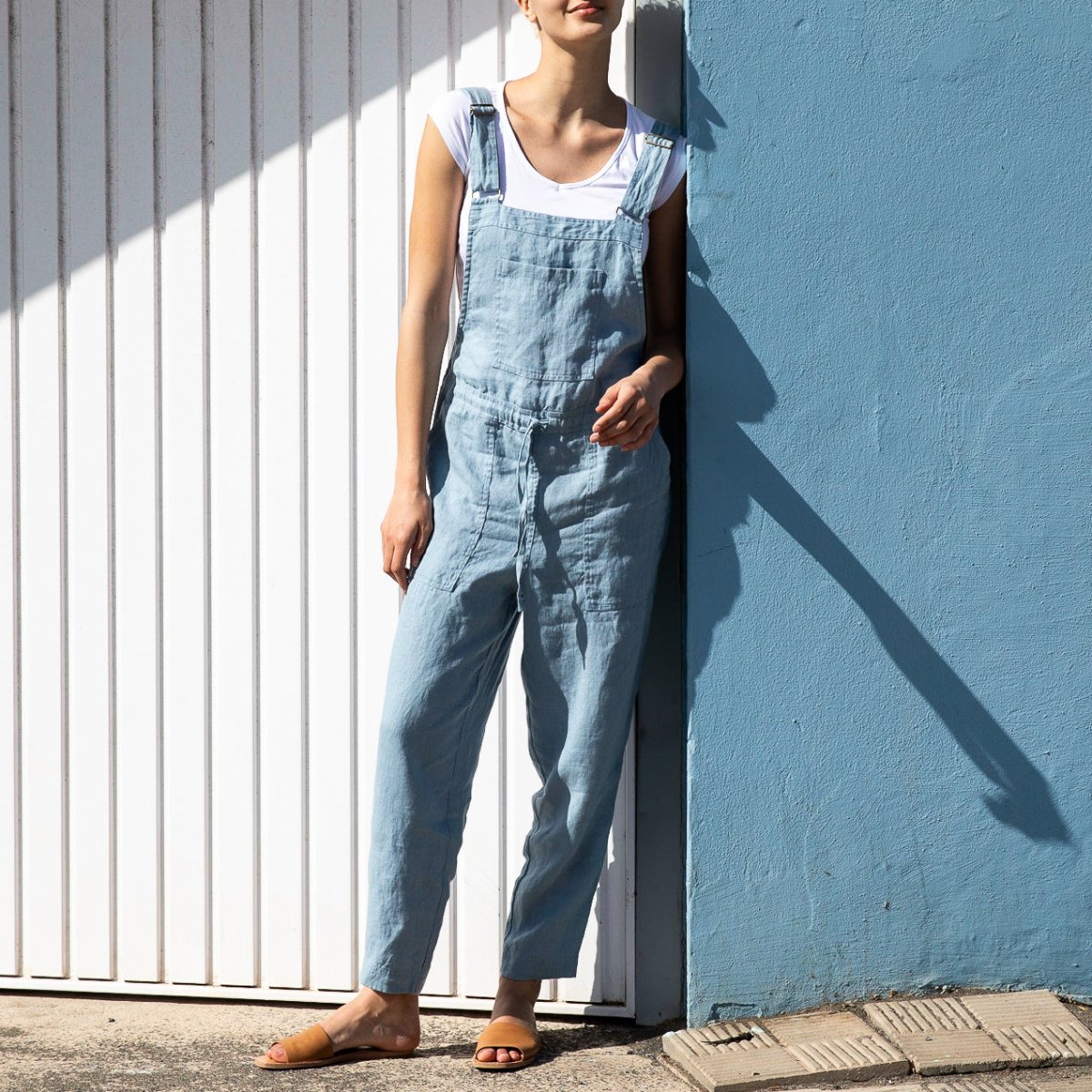 EVEREST linen jumpsuit - notPERFECTLINEN EU