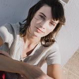 GETTY front snaps linen top - notPERFECTLINEN EU