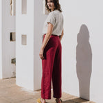 GETTY front snaps linen top - notPERFECTLINEN EU