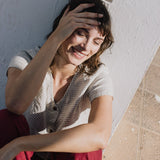 GETTY front snaps linen top - notPERFECTLINEN EU