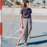 HAMBURG fitted linen top - notPERFECTLINEN EU