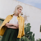 HELSINKI button down linen jacket - notPERFECTLINEN EU