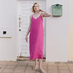 LANGLEY-2 maxi slip linen dress - notPERFECTLINEN EU
