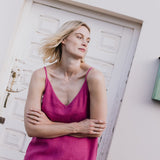 LANGLEY-2 maxi slip linen dress - notPERFECTLINEN EU