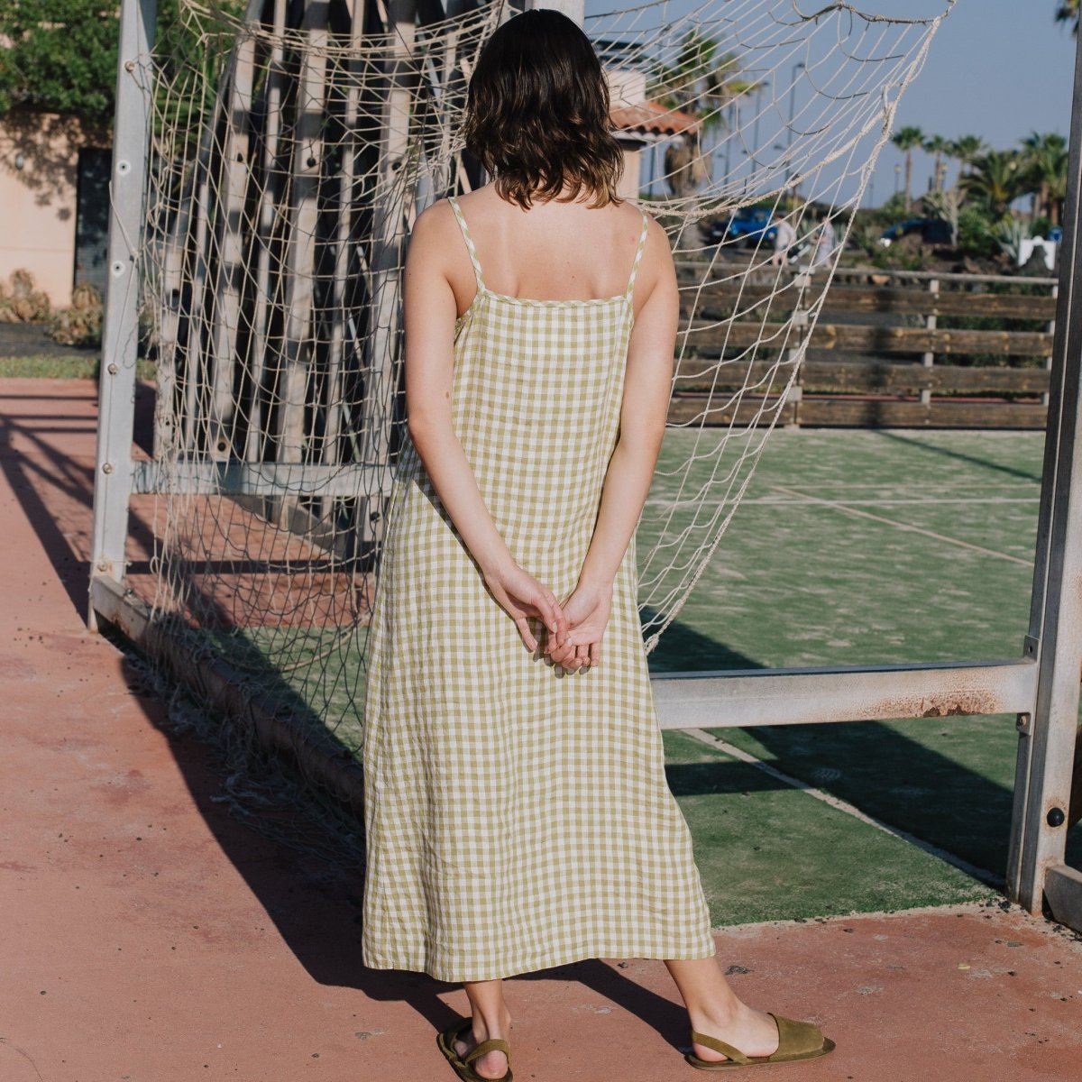 LANGLEY-2 maxi slip linen dress - notPERFECTLINEN EU