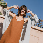 LANGLEY slip linen dress - notPERFECTLINEN EU