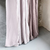 Linen CURTAIN in Caffe mocha-purple / 1 PANEL - notPERFECTLINEN EU