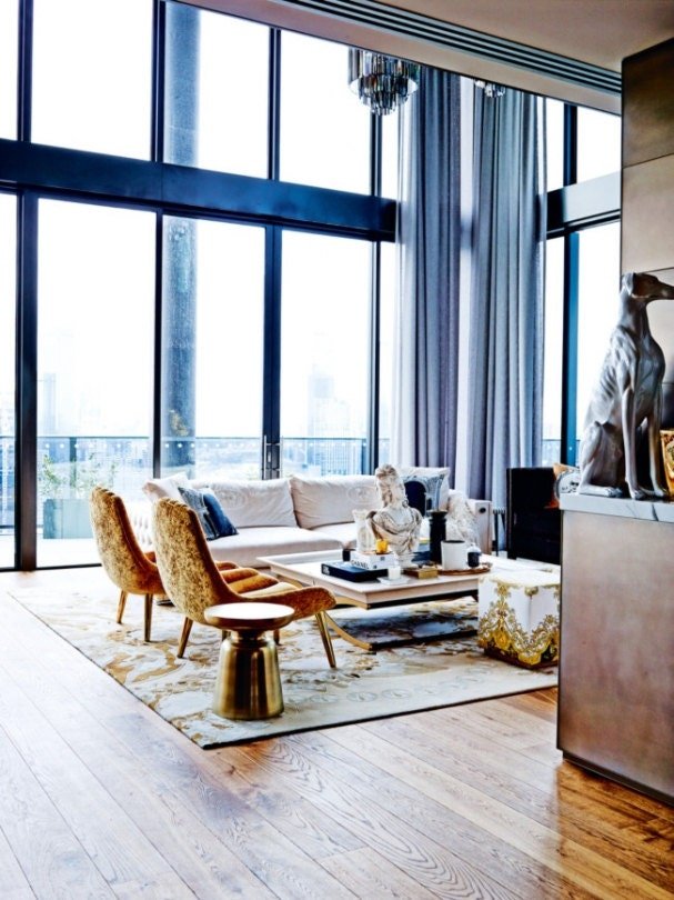 Linen CURTAIN in Swedish Blue / 1 PANEL - notPERFECTLINEN EU