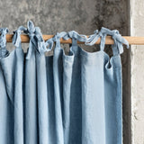 Linen CURTAIN in Swedish Blue / 1 PANEL - notPERFECTLINEN EU