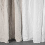 Linen CURTAIN in White / 1 PANEL - notPERFECTLINEN EU