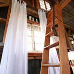 Linen CURTAIN in White / 1 PANEL - notPERFECTLINEN EU