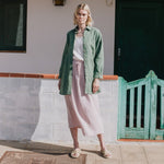 LIVORNO-2 oversized linen collar shirt - notPERFECTLINEN EU