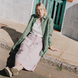 LIVORNO-2 oversized linen collar shirt - notPERFECTLINEN EU