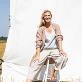 LIVORNO oversized linen shirt - notPERFECTLINEN EU