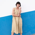 Maxi SMOCK light weight linen dress - notPERFECTLINEN EU