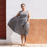 Maxi SMOCK light weight linen dress - notPERFECTLINEN EU