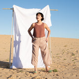 Maxi WELS light weight wide leg linen pants - notPERFECTLINEN EU