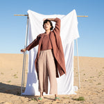 Maxi WELS light weight wide leg linen pants - notPERFECTLINEN EU