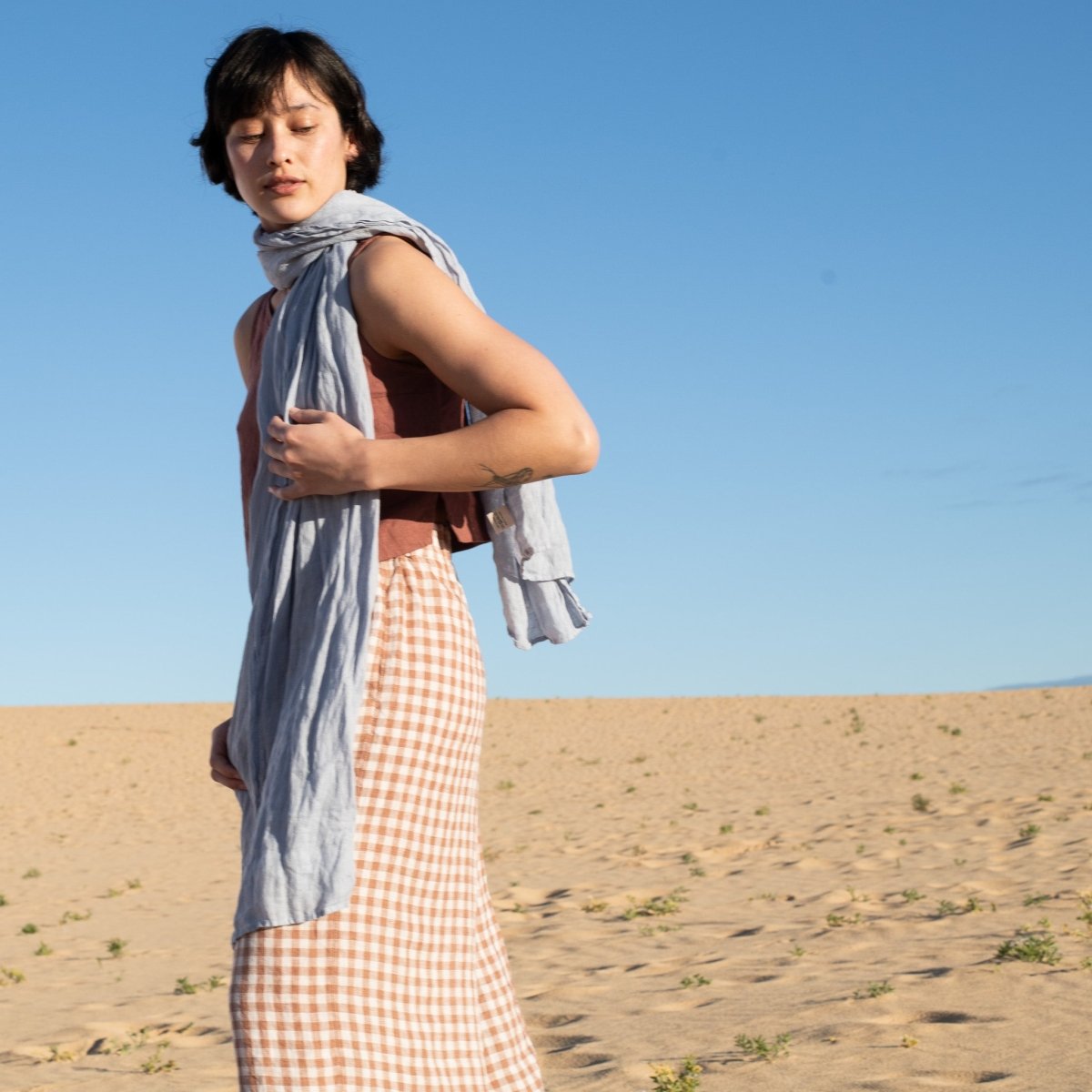 Maxi WELS light weight wide leg linen pants - notPERFECTLINEN EU