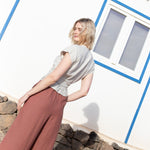 Maxi WELS wide leg linen pants - notPERFECTLINEN EU