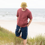 Men’s linen t-shirt BURNIE - notPERFECTLINEN EU