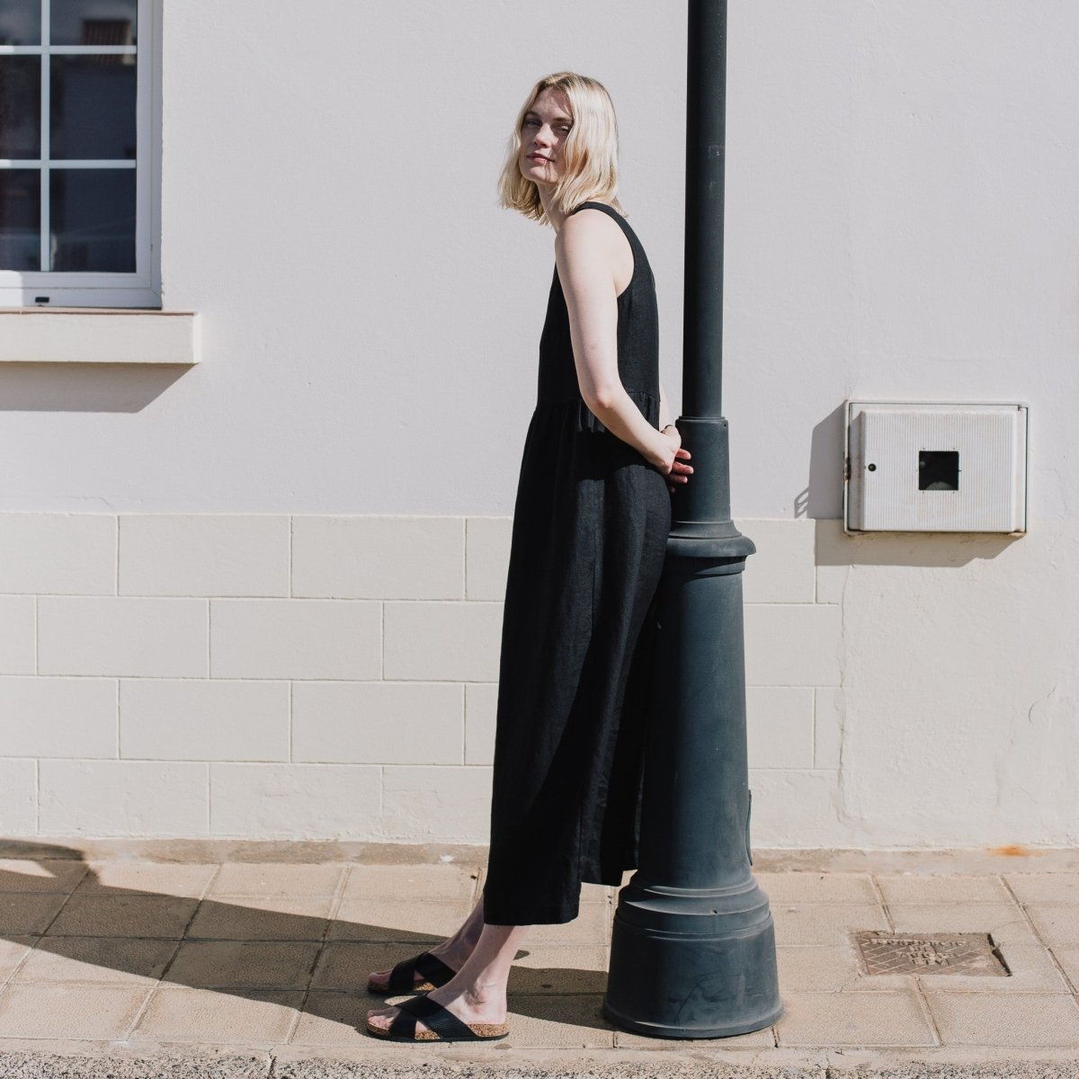 NAPA long linen dress - notPERFECTLINEN EU