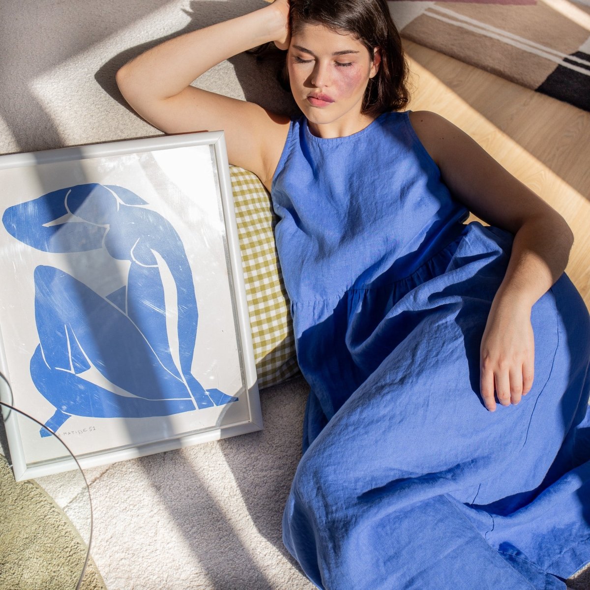 NAPA long linen dress - notPERFECTLINEN EU