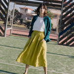 OIA gathered linen skirt - notPERFECTLINEN EU