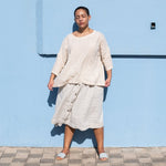 OLD LONDON light weight oversized linen top - notPERFECTLINEN EU