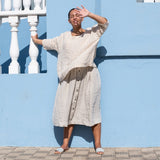 OLD LONDON light weight oversized linen top - notPERFECTLINEN EU