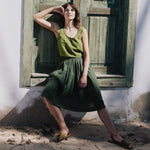 PORTO linen tank top - notPERFECTLINEN EU