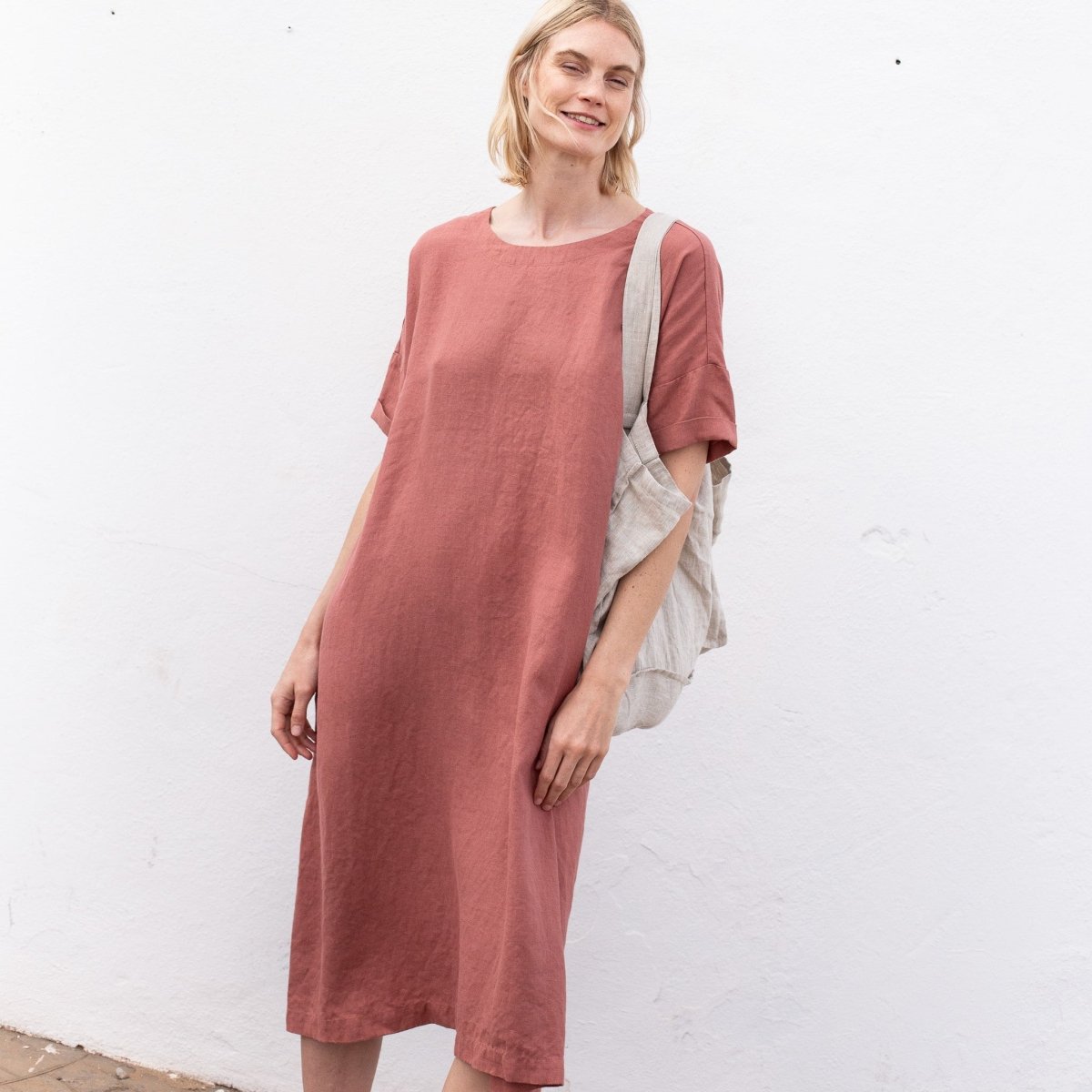 RENNES-2 oversized linen dress - notPERFECTLINEN EU