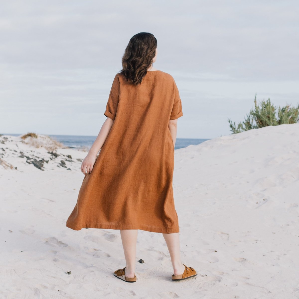 RENNES-2 oversized linen dress - notPERFECTLINEN EU