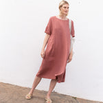 RENNES-2 oversized linen dress - notPERFECTLINEN EU