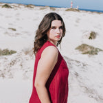 ROME classic button - down linen dress - notPERFECTLINEN EU