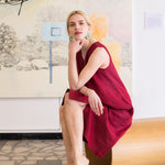 ROME classic button - down linen dress - notPERFECTLINEN EU