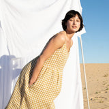 SARAH-2 light weight slip linen dress - notPERFECTLINEN EU