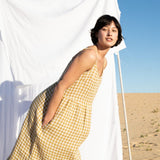 SARAH-2 light weight slip linen dress - notPERFECTLINEN EU