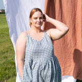 SARAH-2 light weight slip linen dress - notPERFECTLINEN EU