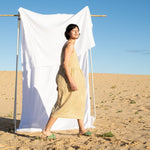 SARAH-2 light weight slip linen dress - notPERFECTLINEN EU