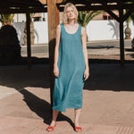 SARDINIA long linen dress - notPERFECTLINEN EU