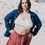 SCALA linen bustier top - notPERFECTLINEN EU