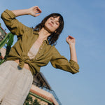 SCALA linen bustier top - notPERFECTLINEN EU