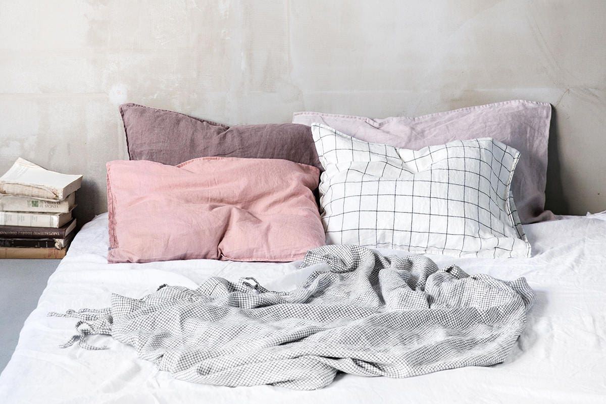 Set of 2 pillowcases QUEEN SIZE (Standard-EU) (20x30 in | 50x75 cm) - notPERFECTLINEN EU