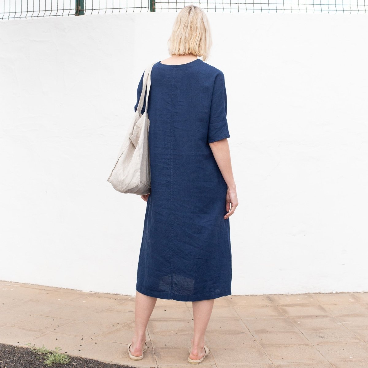 SEUL maxi linen tunic - notPERFECTLINEN EU