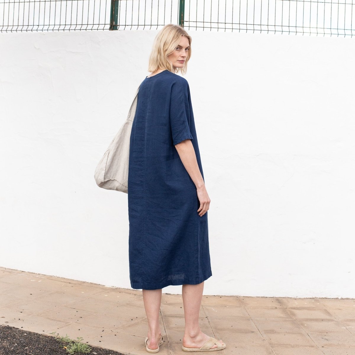 SEUL maxi linen tunic - notPERFECTLINEN EU