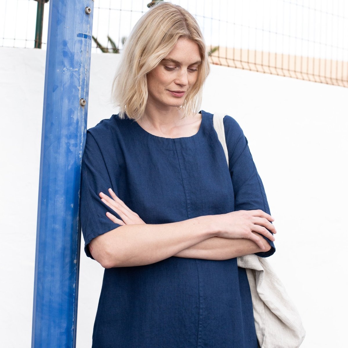 SEUL maxi linen tunic - notPERFECTLINEN EU