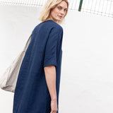 SEUL maxi linen tunic - notPERFECTLINEN EU