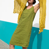 SICILY basic linen dress - notPERFECTLINEN EU