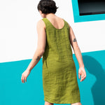 SICILY basic linen dress - notPERFECTLINEN EU